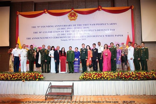 Hoạt động kỷ niệm 75 năm ngày Thành lập Quân đội Nhân dân Việt Nam tại các nước